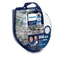 PHILIPS autospuldze H4 12V 55W Racing Vision +200%, 2 gab. blisteris