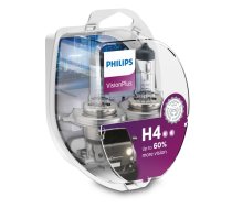 PHILIPS autospuldze H4 12V 60/55W VISION PLUS +60%, 2 gab. blisteris AKCIJA