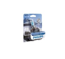 PHILIPS autospuldze H11 WHITEVISION ULTRA 12V 55W PGJ19-2 AKCIJA