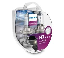 PHILIPS autospuldze H7 12V 55W Vision Plus +60%, 2 gab. blisteris AKCIJA