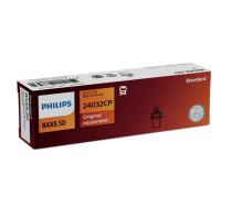 PHILIPS autolampa 24V BAX8,5d W1,2 Brown