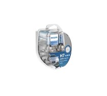 PHILIPS autospuldze H7 12V 55W WHITE VISION + W5W, 2 gab blisteris