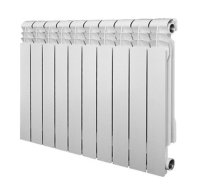 Alumīnija radiators Ferroli 98x582x240mm (ar korķiem un stiprinājumiem)