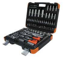 108-piece Socket Set, 1/4" + 1/2" (KR121108C)