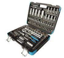 108-piece socket set, 1/4" + 1/2" (KR121108B)