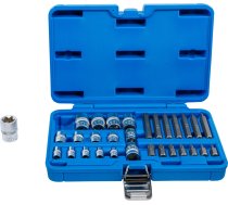 Bit and Socket Set | E-Type / T-Star (for Torx) | 30 pcs. (5025)