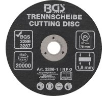 Cutting Disc | Ø 75 x 1.8 x 9.7 mm (3286-1)