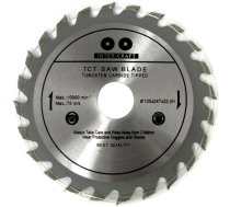 Cutting Disc for Wood, 24T 125mmx24Tx22.23H (ES-12524)