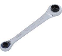 Double Ended Ratchet Wrench "4 in 1" | 10 x 12, 14 x 17 mm (30818)