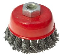 M14 Twist Knot Wire Cup Brush 75mm (ES740075)