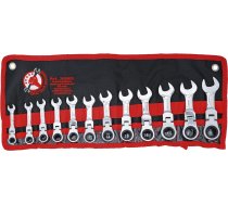 Ratchet Wrench Set, extra short | 8-19 mm | 12 pcs. (30003)