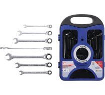 Ratcheting Combination Wrench Set | 8-19 mm | 7 pcs. (1596)