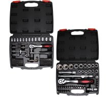 Socket Set | 6.3 mm (1/4") / 12.5 mm (1/2") Drive | 174 pcs. (9191)