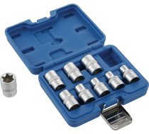 Socket Set, E-Type | 12.5 mm (1/2") drive | E10 - E24 | 9 pcs. (6425)