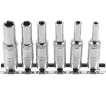 Socket Set, E-Type, deep | 6.3 mm (1/4") drive | E4 - E10 | 6 pcs. (6403)