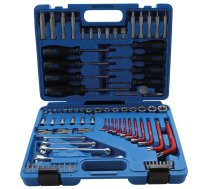 Tool Set | 6.3 mm (1/4") + 12.5 mm (1/2") | E-Type / T-Star (for Torx) | 84 pcs. (7849)