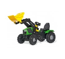 Traktors ar pedāļiem ar kausu rollyFarmtrac Deutz-Fahr 5120 (3 - 8 gadiem ) Vācija 611201