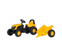 Traktors ar pedāļiem un piekabi Rolly Kid JCB 012619 (2,5-5 gadiem ) Vācija