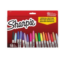 Sharpie Fine Special Edition 18 krāsu permanentā marķiera komplekts