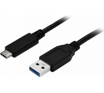 Startech USB A uz USB C Kabelis Startech USB315AC1M           Melns ART 186610