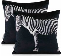 Ameliahome CUS/AH/NANCY/ZEBRA/BLACK/45X45*2 120019138