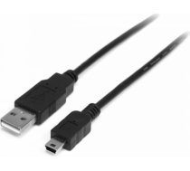 Startech Kabelis Micro USB Startech USB2HABM50CM         USB A Mini USB B Melns ART 186749