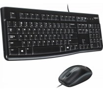 Logitech Klaviatūra Logitech MK120 Melns QWERTY S7812309