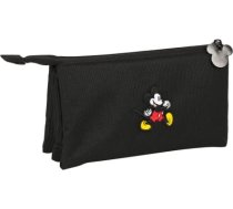 Mickey Mouse Clubhouse Trīsvietīgs futrālis Mickey Mouse Clubhouse Premium Melns (22 x 12 x 3 cm) S4307335