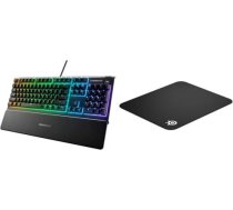 Steelseries Spēļu Klaviatūra SteelSeries Apex 3 Spāņu Qwerty S7814346