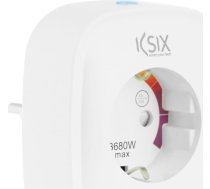 Ksix Smart Plug KSIX Smart Energy Slim WIFI 250V Balts S1902697