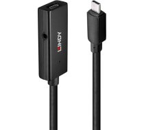 Lindy USB-C Kabelis LINDY 43356 Melns 5 m S7779926