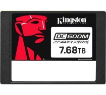 Kingston Cietais Disks Kingston SEDC600M/7680G TLC 3D NAND 7,68 TB SSD S55180877