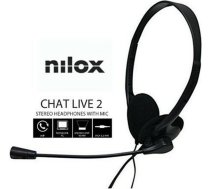 Nilox Austiņas ar Mikrofonu Nilox NXCM0000004 Melns S7753069
