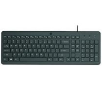 HP Klaviatūra HP Teclado con cable HP 150 Melns Spāņu Qwerty S7793124