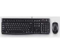 Logitech Klaviatūra Logitech Desktop MK120 Melns QWERTY S5617686