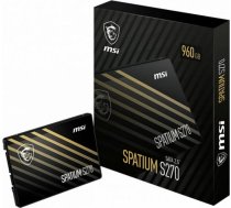 MSI Cietais Disks MSI SPATIUM S270 SSD 240 GB SSD S9107738