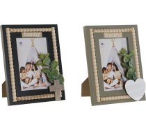 Home Esprit Foto rāmis Home ESPRIT Melns Zaļš Dabisks Koks MDF Skandināvu 16 x 2 x 21 cm (2 gb.) S3054961