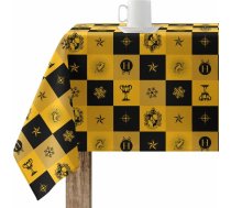 Harry Potter Traipiem izturīgs sveķu galdauts Harry Potter Hufflepuff 140 x 140 cm S9802376