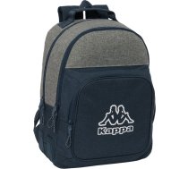 Kappa Skolas soma Kappa Dark navy Pelēks Tumši Zils 32 x 42 x 15 cm S4310145