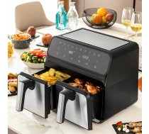 Innovagoods Taukvāres katls bez Eļļas InnovaGoods Nerūsējošais tērauds Melns 8 L 3400 W (Atjaunots A) V0702797