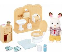 Sylvanian Families Rotaļu figūras Sylvanian Families Chocolate Rabbit and Toilet Set S7156820