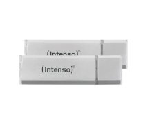 Intenso USB Zibatmiņa INTENSO 3531490 64 GB 2 gb. Sudrabs S0238481