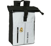 Real Madrid C.f. Portatīvā datora mugursoma Real Madrid C.F. 24/25 Balts Pelēks 28 x 42 x 13 cm S4311139