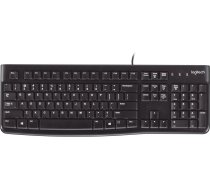 Logitech Spāņu Qwerty Logitech K120 USB Melns Spāņu Qwerty QWERTY S0459219