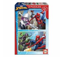 Educa Puzle un domino komplekts Spiderman Educa (2 x 48 pcs) S2403679