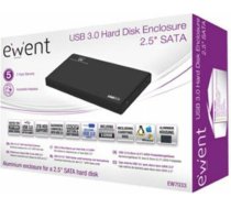 Ewent Ārējā kaste Ewent EW7033 2.5" SATA USB 3.0 Melns 2,5" M0200596