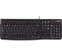 Logitech Klaviatūra Logitech K120 Melns Qwerty US S55080724