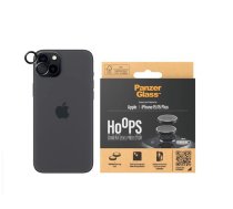 PanzerGlass™ Hoops Camera Lens Protector iPhone 15 | 15 Plus | Black (1138)