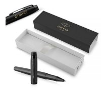 Parker IM Achromatic Black Rollerball Pen ar gravējumu