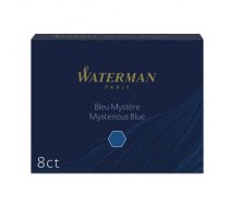 Waterman standarta tintes kasetnes tumši zilas - S0110910